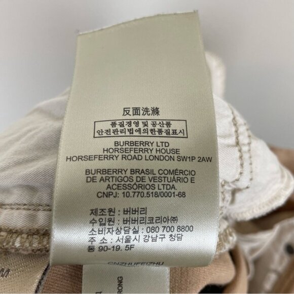Burberry Brit Slim Tan Jeans Size 27 - Picture 9 of 12